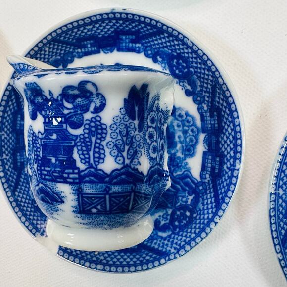 Vintage 1940’s Blue Willow Child’s Tea Set - Picture 5 of 10